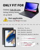 TUNKARMOR Case Keyboard for Samsung Galaxy Tab S6 Lite 104 inch 2024 2022 2020 Builtin Pencil Holder with Mouse Black