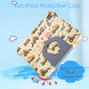 iPad Pro 11 Tablet Case Kids FW iPad Pro 11 4th 5th Gen 2024 Excavator Truck Case for Kid Boy Girl Light EVA KidProof Ca
