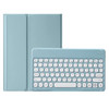 KMXDD Cute Keyboard Case for iPad mini7 A17 Pro 2024 iPad mini 6th Generation 2021 Keyboard Case Round Key Removable Blu