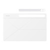 Samsung Galaxy Official Smart Book Cover for Galaxy Tab S10 Ultra S9 Ultra White