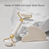 Gua Sha Facial Tools & Jade Roller for Face, Eye & Neck Skin Care, 100% Natural Jade Stone Face Roller Gua Sha Massage Tool, Eye Roller for Puffy Eye