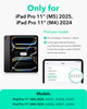 ESR 2 Pack PaperFeel Magnetic Screen Protector for iPad Pro 11 Inch M5M4 20252024 Write and Draw Like on Paper Detachabl