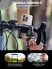 Bike Phone Holder Camera Friendly Military AntiShake Motorcycle Phone Mount 1s Lock Bicycle Phone Holder Handlebar Phone