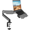 Suptek Laptop Desk MountFully Adjustable Monitor and Laptop Mount Stand for 1318 Inch Notebook and 1732 inch Monitor Scr