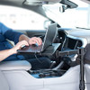 VIVO Single Laptop Car Mount Fully Adjustable Extension Notebook Stand for Trucks Vans and SUVs Articulation and Height