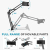 InnoGear Tablet Floor Stand Overhead Bed Phone Stand Adjustable Holder Universal Floor Stand Compatible with iPhone iPad