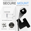 IFCASE Metal Under Desk Shelf Mount Holder for Laptop Xbox Series S Xbox One SX PS4 SlimPro Desktop Mini PC Wireless Amp