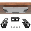 IFCASE Under Desk Laptop Mount Metal Under Desk Shelf Holder for Laptop Mac mini MacBook Keyboard with AntiScratch Silic