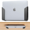 ELETIUO Wall Under Desk Laptop Mount Holder with Adhesive Screws in102 26 mm ThickAntiScratch PadsUniversal for MacBooks