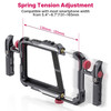 ULANZI Smartphone Video Rig with Handle LINO Filmmaking Case Aluminum Alloy Phone Video Stabilizer Grip Tripod Mount for