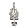 Guardian Bell Fck Off Good Luck Bell wKeyring Black Velvet Gift Bag Motorcycle Bell LeadFree Pewter Good Luck Gift Bike