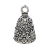 Guardian Bell Green Man Good Luck Bell wKeyring Black Velvet Gift Bag Motorcycle Bell LeadFree Pewter Good Luck Gift to