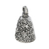 Guardian Bell Green Man Good Luck Bell wKeyring Black Velvet Gift Bag Motorcycle Bell LeadFree Pewter Good Luck Gift to