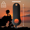 Guardian Bell Black Bell Hanger Universal Fit for Motorcycles Steel Construction with Black Powder Coating Made in the U