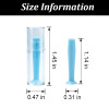15 Pcs Contact Lens Remover Tool Scleral Lenses Hard Eye Contact Remover Plunger Suction Cup Lens Inserter Tools