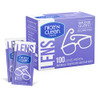 Nice n Clean SmudgeGuard Lens Cleaning Wipes 100 Total Wipes PreMoistened Individually Wrapped Wipes NonScratching NonSt