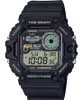 Casio WS1700H Series Illuminator Tide Graph Moon Phase Mens Digital Watch Black 100M WR Resin Band Dual Time Countdown T