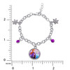 Disney Frozen Charm Bracelet Official License Charm Bracelet with Frozen Charms