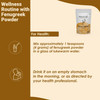 Mi Nature Fenugreek Powder 100 Natural Trigonella Foenum Seeds Pure Methi Powder for Cooking Hair and Skin Care 227g 8oz