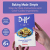 Baketivity x Duff Goldman Smores Sandwich Cookies Kit Kids Baking Set Cooking Kits for Kids with Premeasured Ingredients