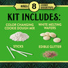 Betty Crocker Wicked for Good Vanilla Cookie Dough Pop Kit Color Changing Baking Kit Makes 8 Pops 92 oz