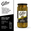 Collins Gourmet Pickled Asparagus Premium Garnish for Cocktails Bloody Mary Salads Meat and Cheese Trays Asparagus Spear