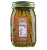 Green Jay Gourmet Pickled Asparagus Spears in a Jar Fresh Hand Jarred Vegetables for Cooking Pantry Home Grown PrePrepar