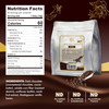 ChocZero Dark Chocolate Chips Sugar Free Vegan Keto Low Carb Gluten Free No Sugar Alcohols 20 oz Bag for Baking Desserts