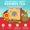 Caffeine Free Organic Rooibos Tea Bags 80 Naturally Sweet Herbal Tea Safe for Kids Pregnant Women Low Tannin Premium Sou