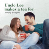 Uncle Lees Organic White Green Tea Variety 2Pack 206 Individually Wrapped Bags Lightly Caffeinated Bulk Teas for Home Of