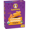 Annies Organic Cheddar Bunnies Original Baked Snack Crackers 1125 oz