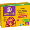 Annies Organic Bees Bugs and Butterflies Fruit Flavored Snacks 10 Pouches 7 oz