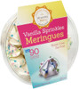 Krunchy Melts Original Meringue Cookies Vanilla Sprinkles Flavor Only 90 Calories Per Serving Fat Free Gluten Free Dairy