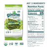 Gimme Seaweed Organic Premium Roasted Seaweed Snacks Sea Salt Avocado Oil 6 Count Keto Vegan GlutenFree Great Source of