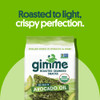Gimme Seaweed Organic Premium Roasted Seaweed Snacks Sea Salt Avocado Oil 6 Count Keto Vegan GlutenFree Great Source of