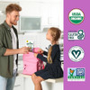 Gimme Seaweed Grab Go Organic Premium Roasted Seaweed Snacks Teriyaki 5 Count Trayless Keto Vegan GlutenFree Source of O