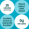 Gimme Seaweed Grab Go Organic Premium Roasted Seaweed Snacks Sea Salt 5 Count Trayless Keto Vegan GlutenFree Great Sourc