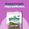 Gimme Seaweed Organic Premium Roasted Seaweed Snacks Teriyaki 10g Sharing Pack Single Keto Vegan GlutenFree Great Source