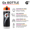 Gatorade Gx Hydration System NonSlip Gx Squeeze Bottles Gx Sports Drink Concentrate PodsGray