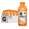 Gatorlyte Rapid Rehydration Electrolyte Beverage Orange 20oz Bottles 12 Pack
