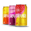 Zevia Zero Sugar Soda Fruity Variety Pack 12 oz Cans 24Pack Naturally Sweetened Zero Calorie Sugar Free Soda NonGMO Proj