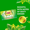 Lipton Honey Ginger Green Tea Bags Flavored Unsweetened Teabags for Hot Tea or Iced Tea with Caffeine and Flavonoids 20