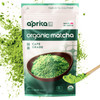 AprikaLife Organic Matcha Powder USDA JAS Certified No Sugar Added Authentic Japanese Cafe Grade Matcha Green Tea Powder