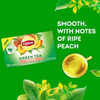 Lipton Peach Green Tea Bags Flavored Unsweetened Teabags for Hot Tea or Peach Iced Tea with Caffeine and Flavonoids 120