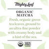 Mighty Leaf Tea Organic Matcha Green Tea Powder 3 Ounce Bag 100 Japanese Matcha Unsweetened