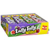 Laffy Taffy Stretchy Tangy Variety Candy Box Grape Watermelon and Cherry Flavors 15 Ounce Bars Pack of 24