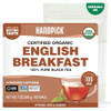 HANDPICK Organic English Breakfast Black Tea Bags 100 Count USDA Organic NonGMO Strong Robust HighCaffeine Black Tea Eco