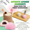 Japanese Mochi 8 Variety Pack Boba Milk Tea Taro Sesame Hamimelon Lychee Green Tea Peanut Red Bean in Fusion Select Gift