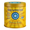 Blue Lotus Chai Golden Masala Flavor Chai Makes 100 Cups 3 Ounce Masala Spiced Chai Powder with Organic Spices Instant I