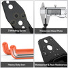 TICONN 12 Pack Heavy Duty Garage Hooks Steel Utility Wall Storage Hooks Wall Mount Hanger Organizer for Ladders Bikes To